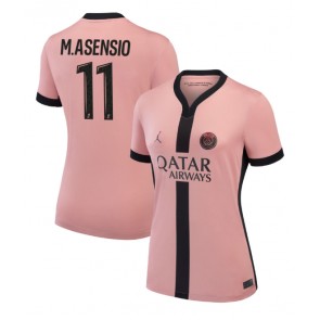 Paris Saint-Germain Marco Asensio #11 Dámské Alternativní Dres 2024-25 Krátký Rukáv